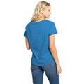 Sapphire Blue - Back - Sesame Street Womens-Ladies Cookie Monster Face T-Shirt