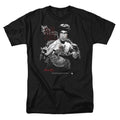 Black - Front - Bruce Lee Mens Dragon T-Shirt