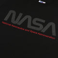 Black - Side - NASA Mens Insignia T-Shirt