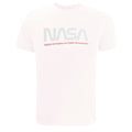 White - Front - NASA Mens Insignia T-Shirt