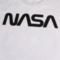 White - Side - NASA Mens Circle Logo T-Shirt