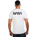 White - Pack Shot - NASA Mens Circle Logo T-Shirt