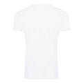 White - Back - Superman Mens Torn Logo T-Shirt