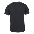 Black-Yellow - Back - Batman Mens Logo Cotton T-Shirt