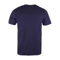 Navy - Back - Back To The Future Mens Logo Cotton T-Shirt