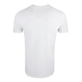White - Back - Back To The Future Mens Logo Cotton T-Shirt