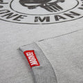 Heather Grey-Black - Lifestyle - The Punisher Mens One Man Army Hoodie