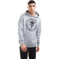 Heather Grey-Black - Pack Shot - The Punisher Mens One Man Army Hoodie