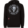 Black-White - Front - The Punisher Mens One Man Army Hoodie