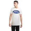 Natural - Lifestyle - Ford Mens Logo Cotton T-Shirt