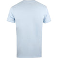 Light Blue - Back - Knight Rider Mens 82 Cotton T-Shirt