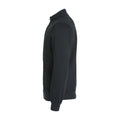Black - Side - Clique Mens Full Zip Jacket