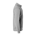 Grey Melange - Side - Clique Mens Full Zip Jacket