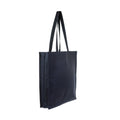 Black - Back - United Bag Store Cotton Long Handle Tote Bag