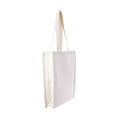 Natural - Back - United Bag Store Cotton Long Handle Tote Bag