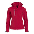 Red - Front - Clique Womens-Ladies Milford Soft Shell Jacket