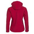 Red - Back - Clique Womens-Ladies Milford Soft Shell Jacket