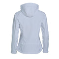 White - Back - Clique Womens-Ladies Milford Soft Shell Jacket