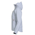 White - Lifestyle - Clique Womens-Ladies Milford Soft Shell Jacket