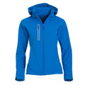 Royal Blue - Front - Clique Womens-Ladies Milford Soft Shell Jacket