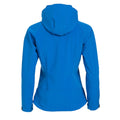 Royal Blue - Back - Clique Womens-Ladies Milford Soft Shell Jacket