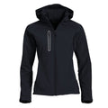 Black - Front - Clique Womens-Ladies Milford Soft Shell Jacket