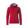 Red - Front - Clique Womens-Ladies Plain Soft Shell Jacket
