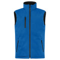 Royal Blue - Front - Clique Mens Softshell Padded Gilet