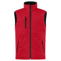Red - Front - Clique Mens Softshell Padded Gilet