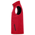 Red - Lifestyle - Clique Mens Softshell Padded Gilet