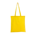 Yellow - Front - United Bag Store Cotton Long Handle Tote Bag