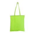 Light Green - Front - United Bag Store Cotton Long Handle Tote Bag