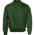 Army Green - Back - Clique Unisex Adult Bomber Jacket