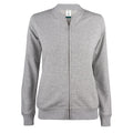 Grey Melange - Front - Clique Womens-Ladies Premium Jacket
