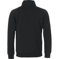 Black - Back - Clique Unisex Adult Classic Half Zip Sweatshirt