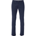 Dark Navy - Front - Clique Mens Stretch Trousers