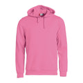 Bright Pink - Front - Clique Unisex Adult Basic Hoodie