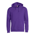 Bright Lilac - Front - Clique Unisex Adult Basic Hoodie