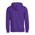 Bright Lilac - Back - Clique Unisex Adult Basic Hoodie