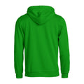 Apple Green - Back - Clique Unisex Adult Basic Hoodie
