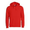 Red - Front - Clique Unisex Adult Basic Hoodie