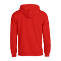 Red - Back - Clique Unisex Adult Basic Hoodie
