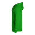 Apple Green - Side - Clique Unisex Adult Basic Hoodie