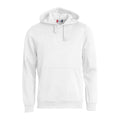 White - Front - Clique Unisex Adult Basic Hoodie