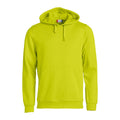 Visibility Green - Front - Clique Unisex Adult Basic Hoodie