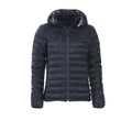 Dark Navy - Front - Clique Womens-Ladies Hudson Padded Jacket