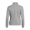 Grey Melange - Back - Clique Womens-Ladies Basic Jacket