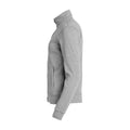 Grey Melange - Side - Clique Womens-Ladies Basic Jacket