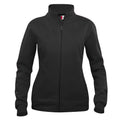 Black - Front - Clique Womens-Ladies Basic Jacket