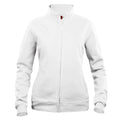 White - Front - Clique Womens-Ladies Basic Jacket